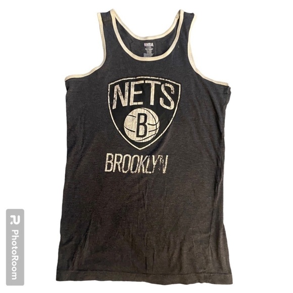 SMALL NBA BROOKLYN NETS TANK - Picture 1 of 3